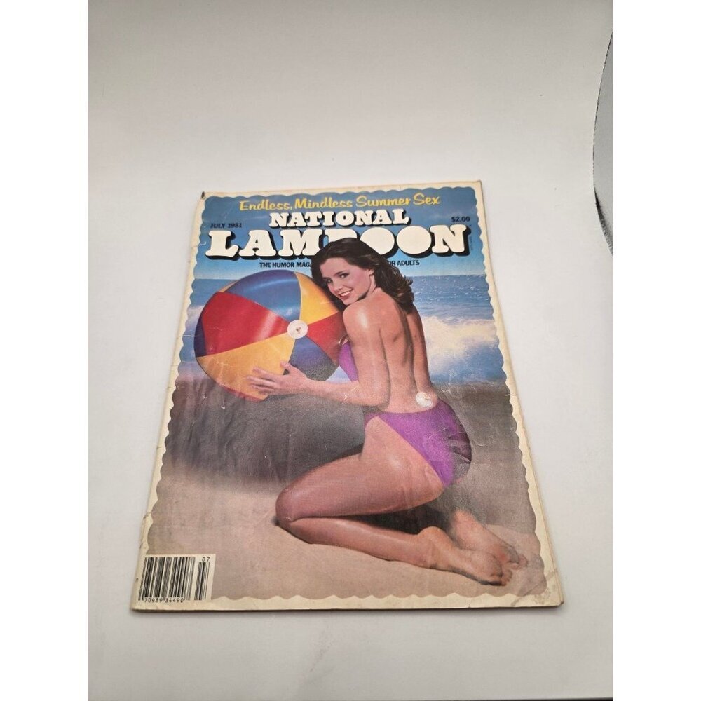National Lampoon Magazine July 1981 #36 Summer Sex Humor P.J. O'Rourke